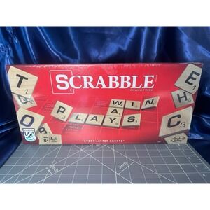 Hasbro Original SCRABBLE Board Game (Crossword Game) - New Sealed